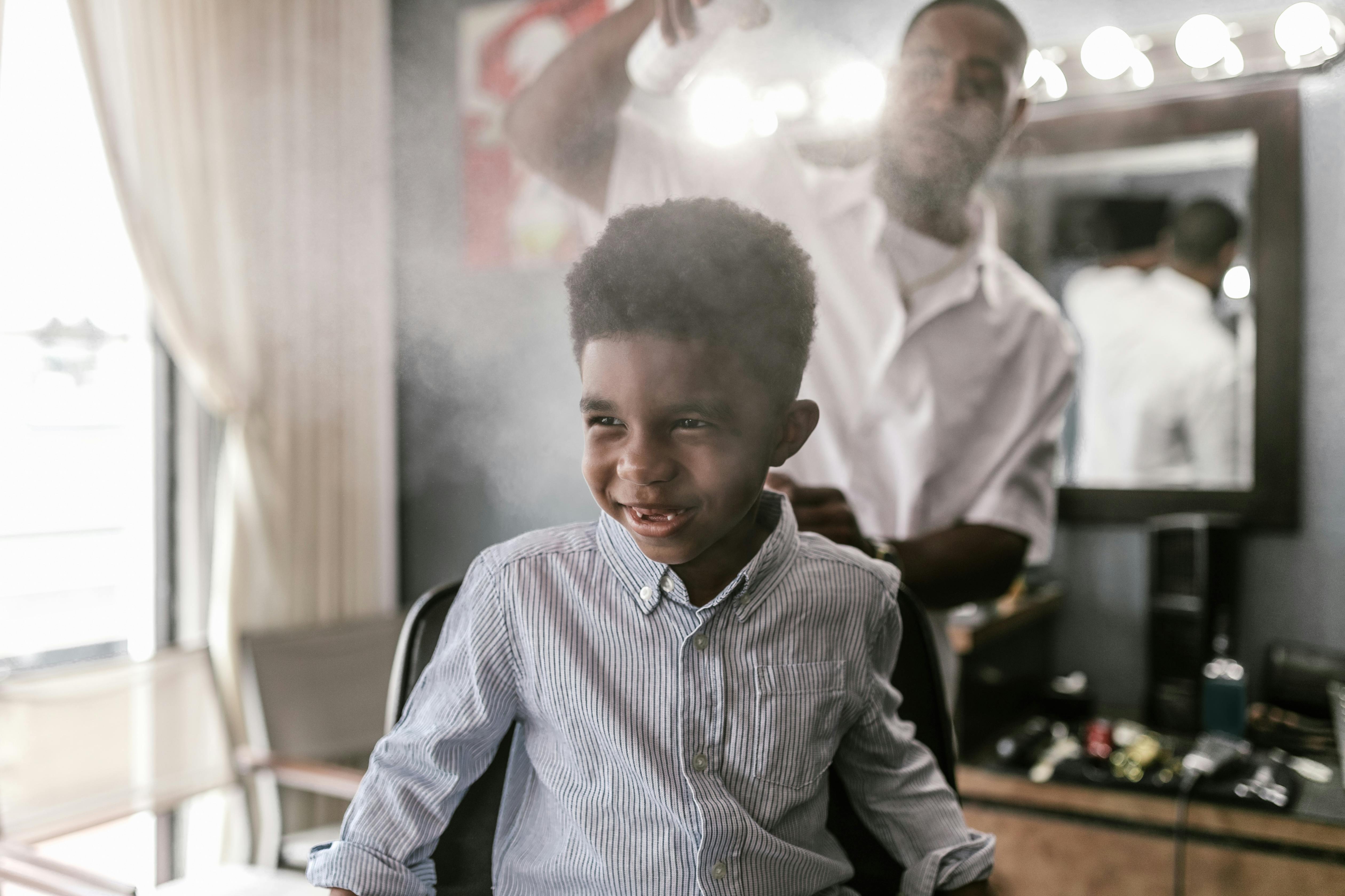 Kids trim with parent consult