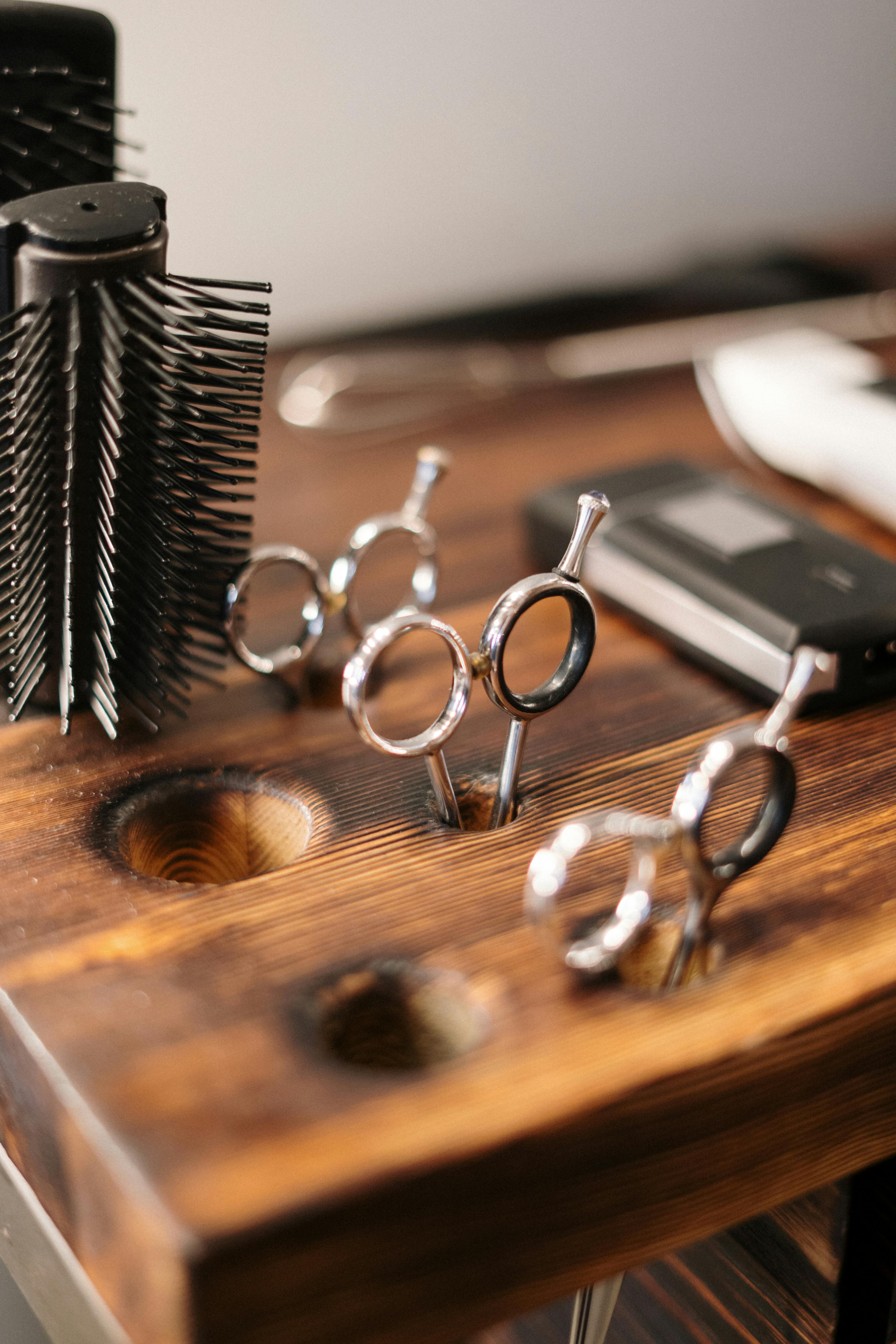 Blow dry and finish area