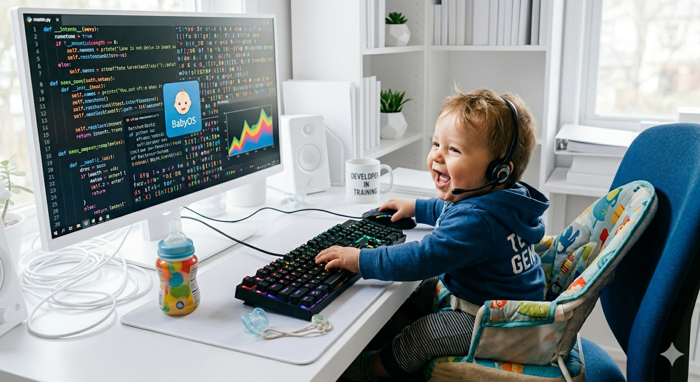 Startup founder energized and ready to launch with solid technology infrastructure