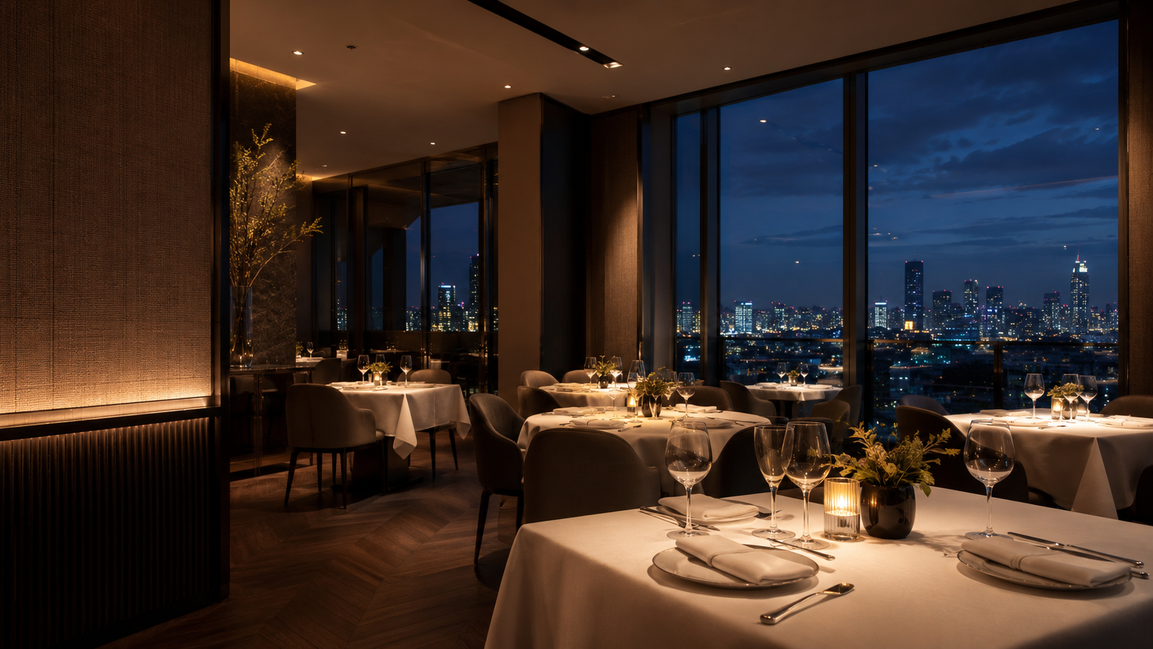 Forte Kitchen and Bar fine dining hero presentation
