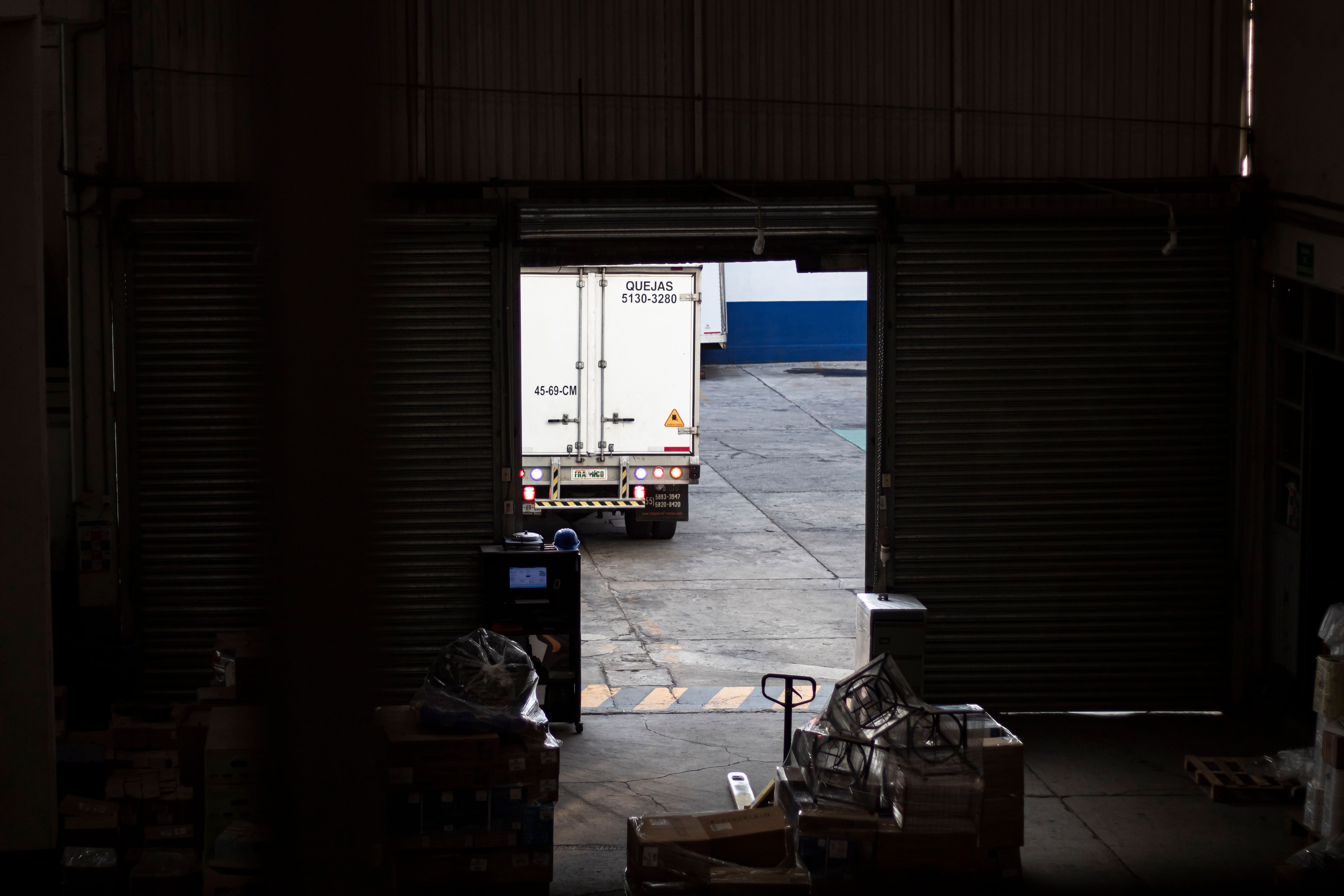 Warehouse and freight handling hero image